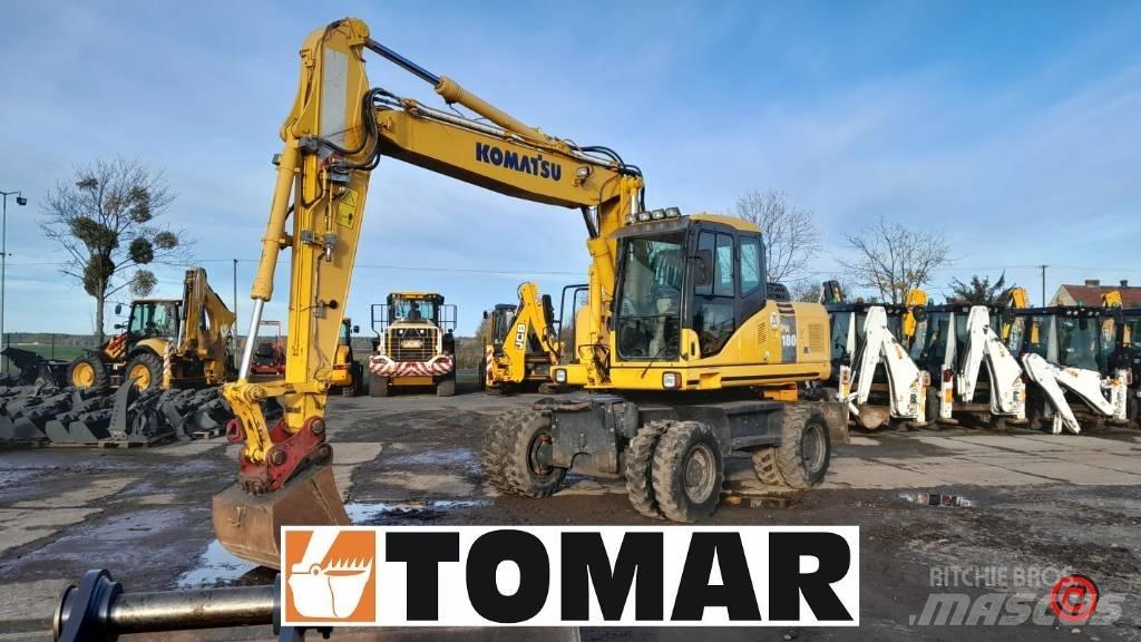 Komatsu PW 180-7 Excavadoras de ruedas