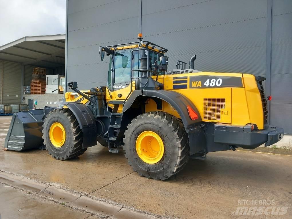 Komatsu WA480-8E0 Cargadoras sobre ruedas