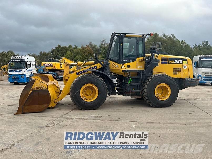 Komatsu wa380 Cargadoras sobre ruedas