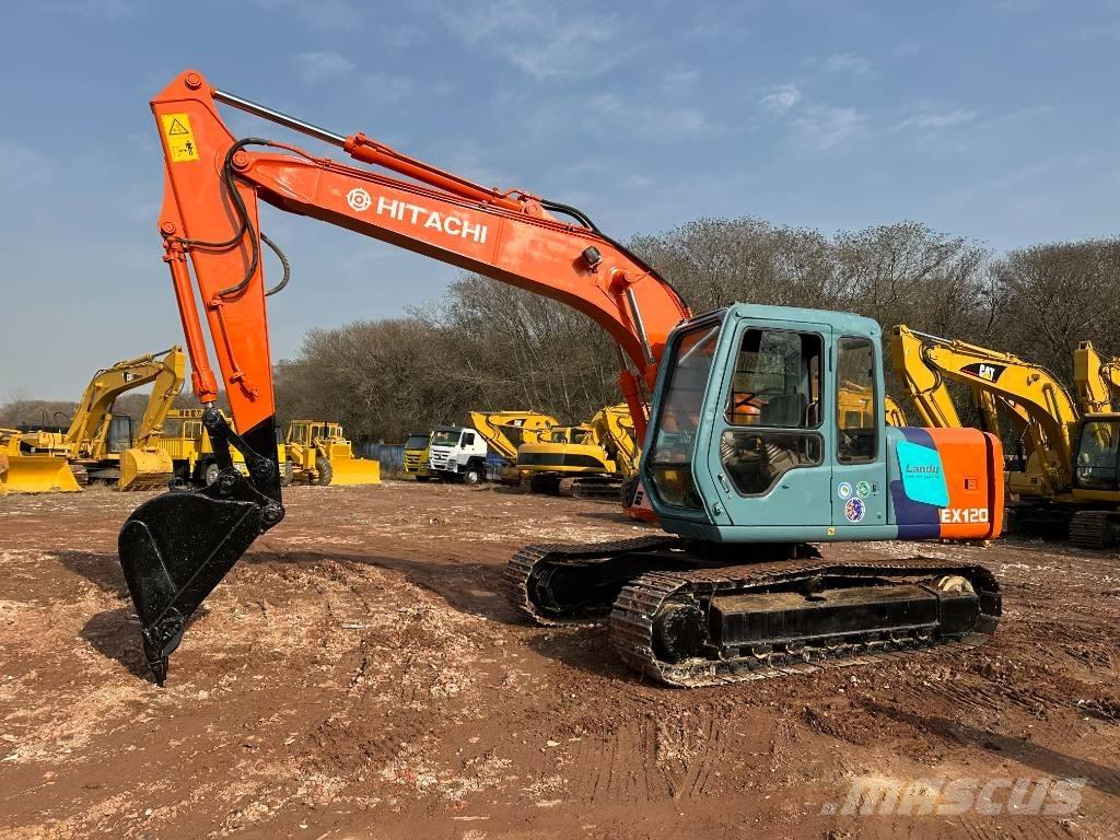 Hitachi EX 120 Excavadoras de cadenas