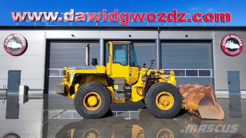 Komatsu WA 270-3 Cargadoras sobre ruedas