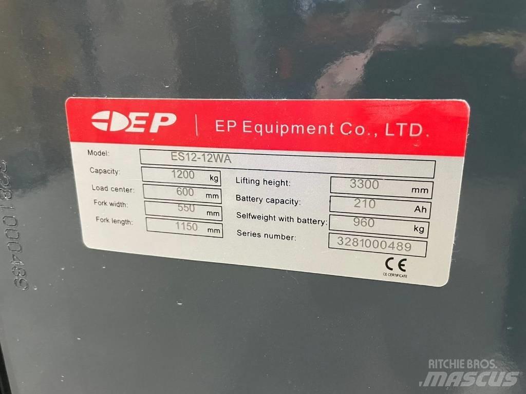 EP ES 12-12 WA Apiladores eléctricos