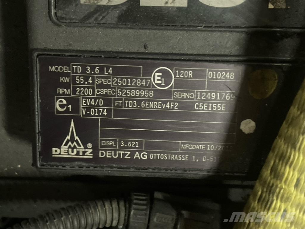Deutz TD3.6L4 Motores