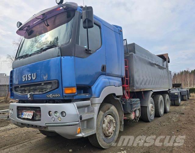 Sisu E12M 8X4 Camiones bañeras basculantes o volquetes