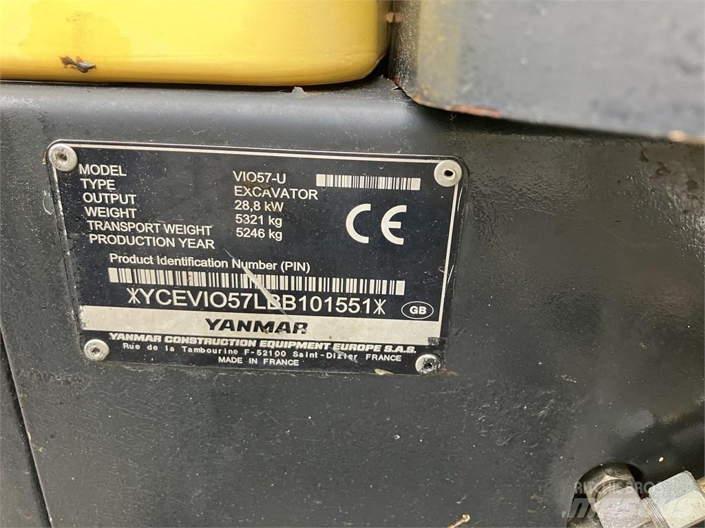 Yanmar Vio 57 U Mini excavadoras < 7t