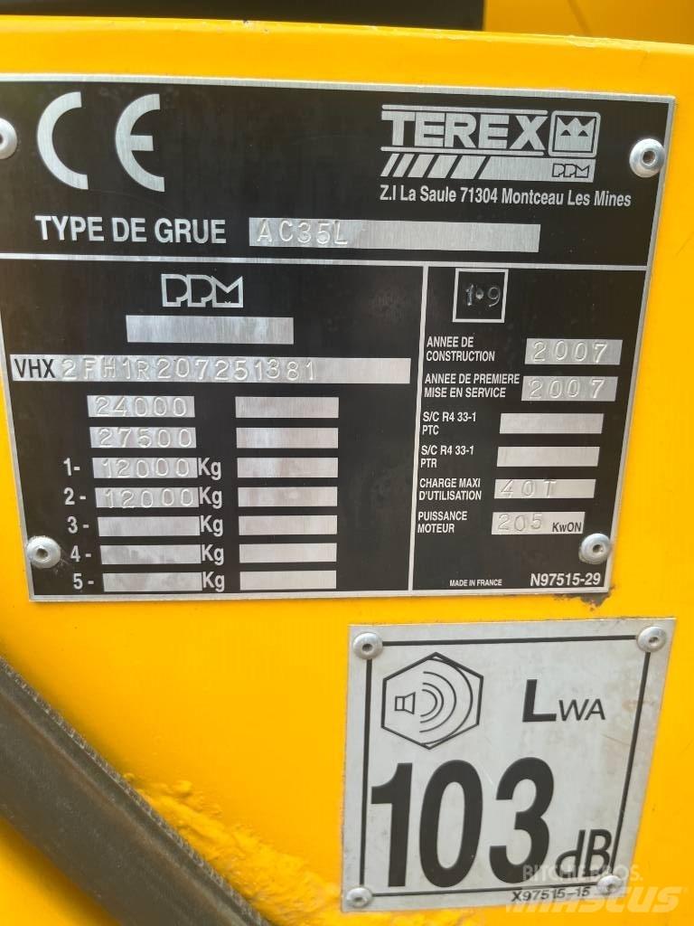 Terex Demag AC 35-L Grúas autopropulsadas