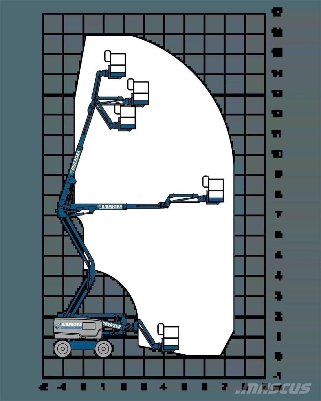 JLG E450AJ Plataforma de trabajo articulada