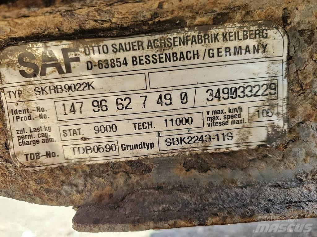 SAF SKRB9022K Ejes
