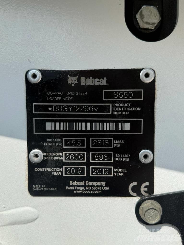 Bobcat S 550 Minicargadoras