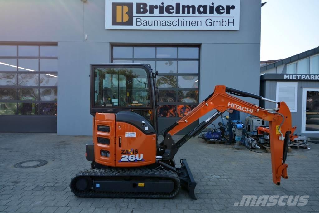 Hitachi ZX 26 U-6 Mini excavadoras < 7t