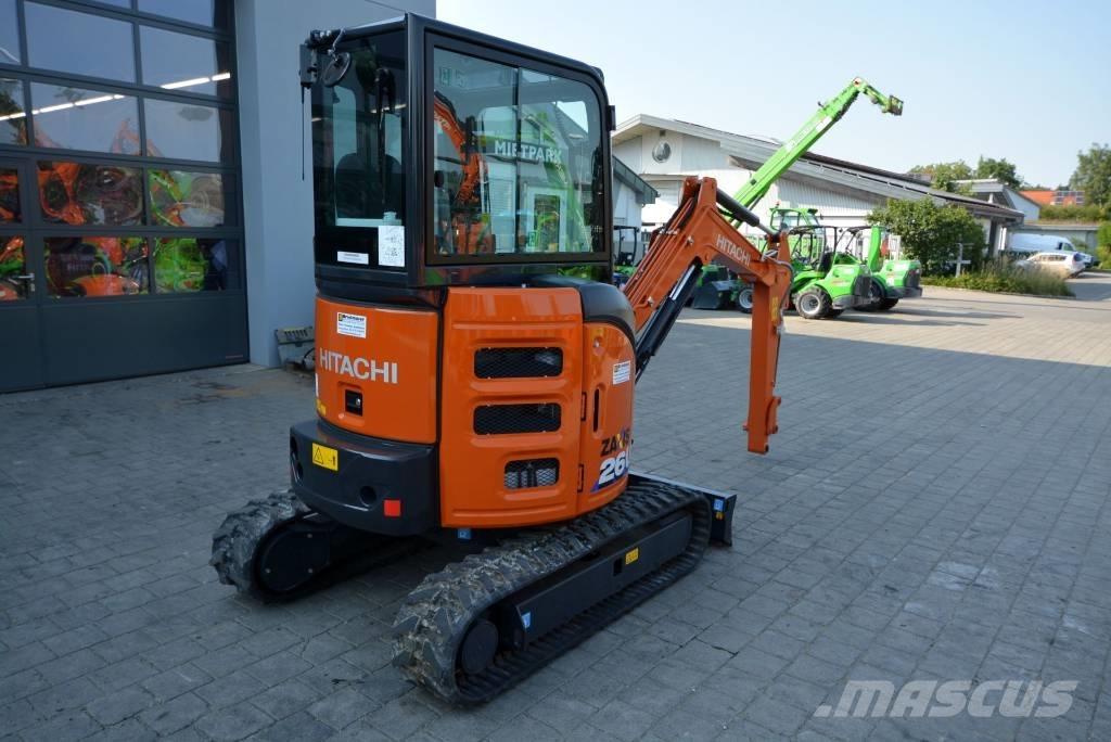 Hitachi ZX 26 U-6 Mini excavadoras < 7t