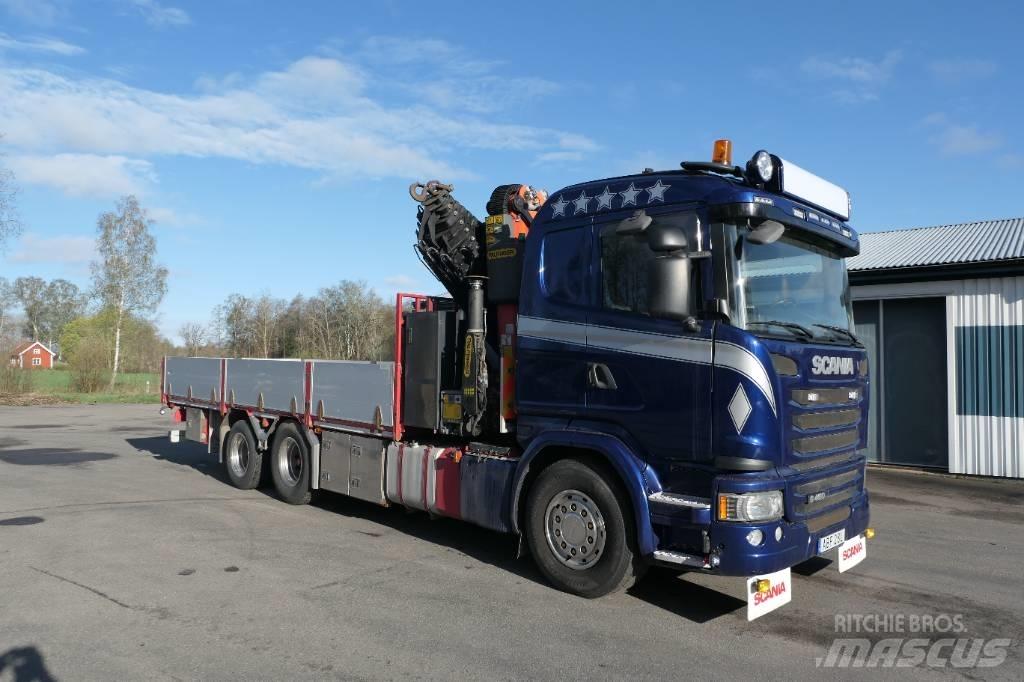Scania G450 6x2 Camiones grúa