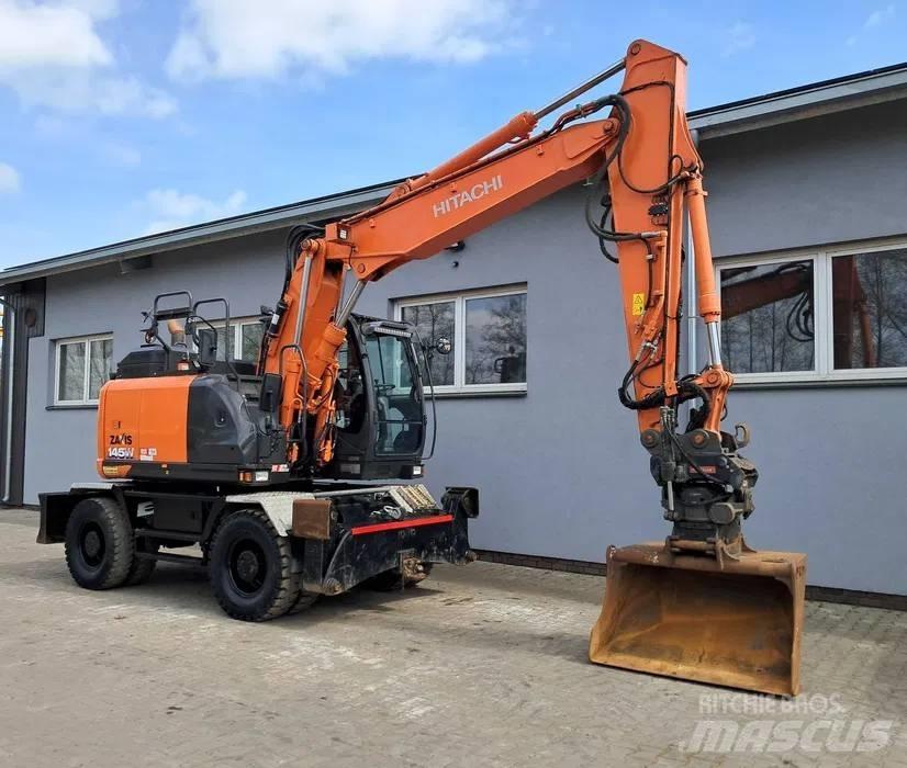 Hitachi ZX 145 W-6 Excavadoras de ruedas