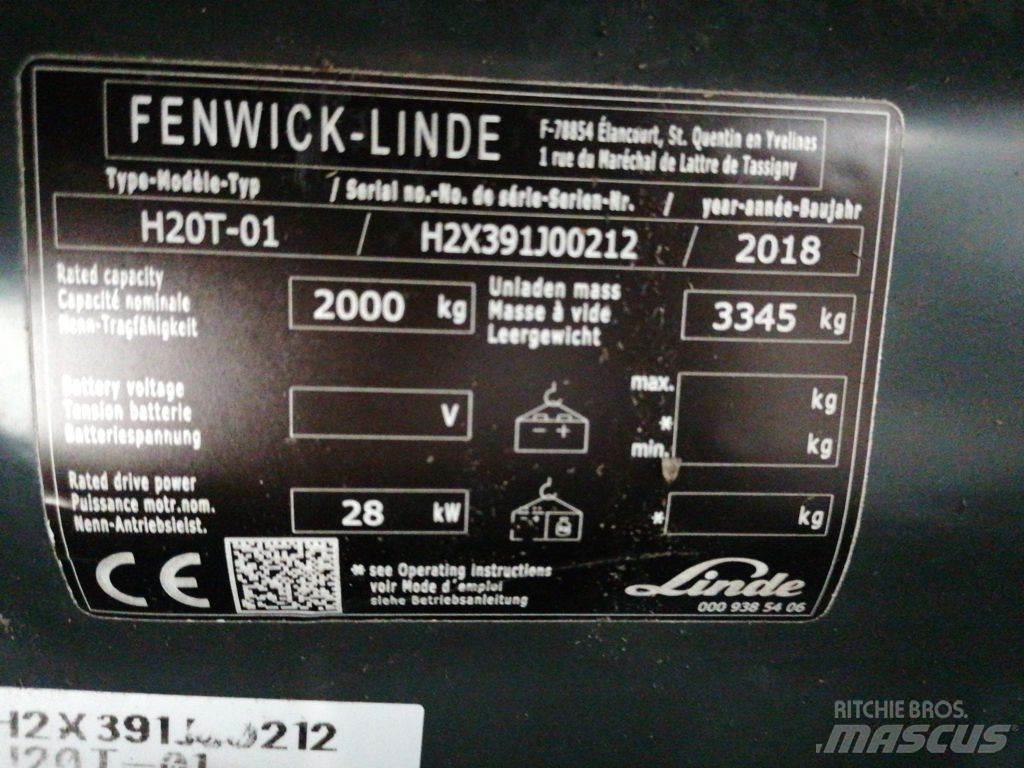 Linde H20T-01 Carretillas LPG