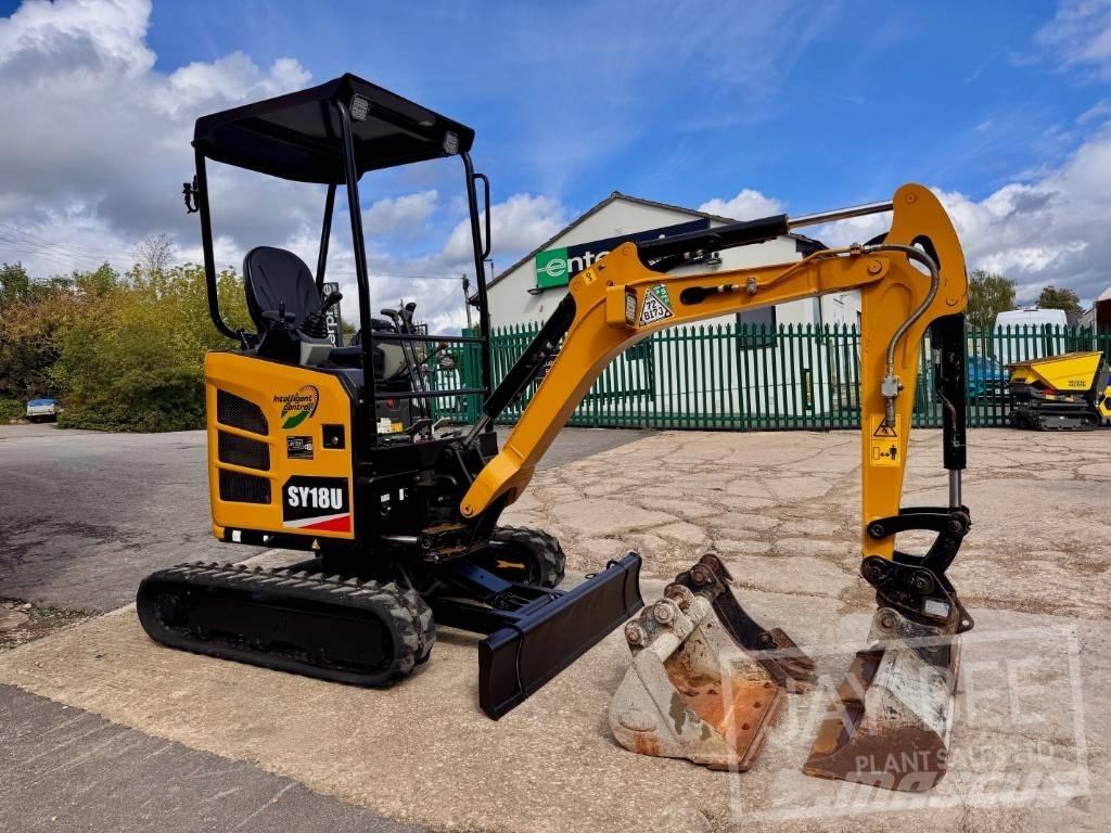 Sany SY18U Mini excavadoras < 7t