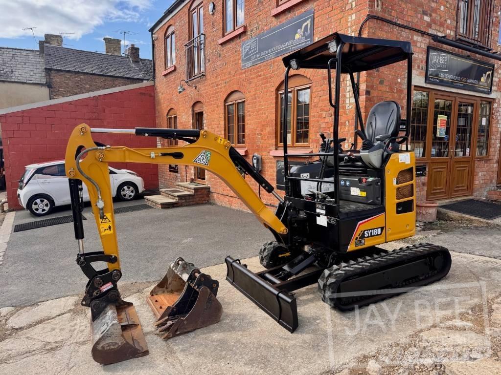 Sany SY18U Mini excavadoras < 7t