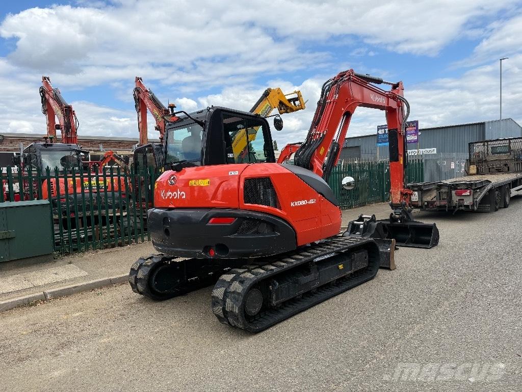 Kubota KX 080-4 Excavadoras 7t - 12t