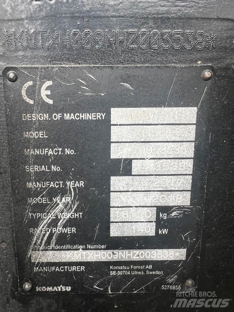 Komatsu 901 Cosechadoras