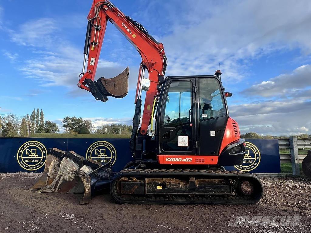 Kubota KX080-4a2 Excavadoras especiales