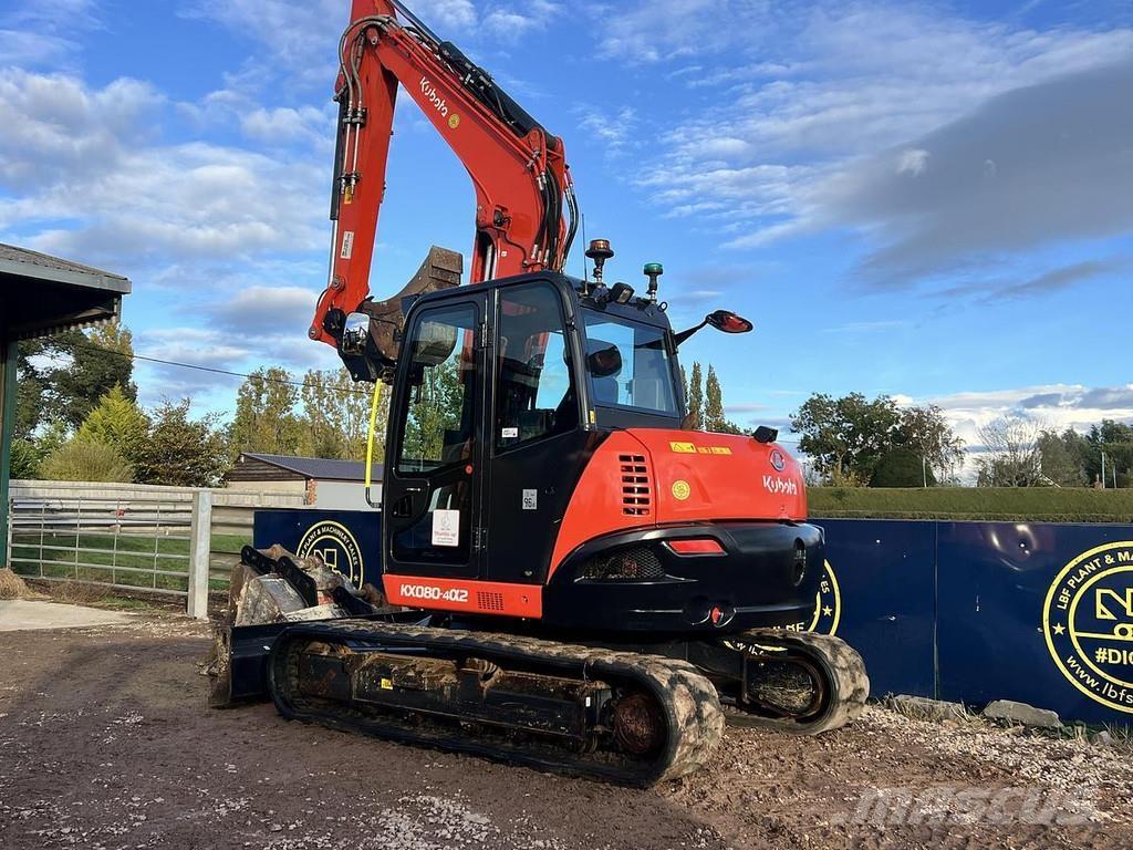 Kubota KX080-4a2 Excavadoras especiales