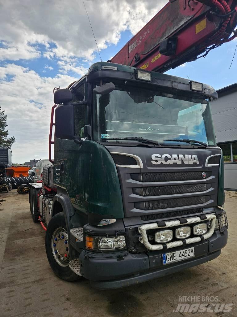 Scania R 560 Transporte de madera
