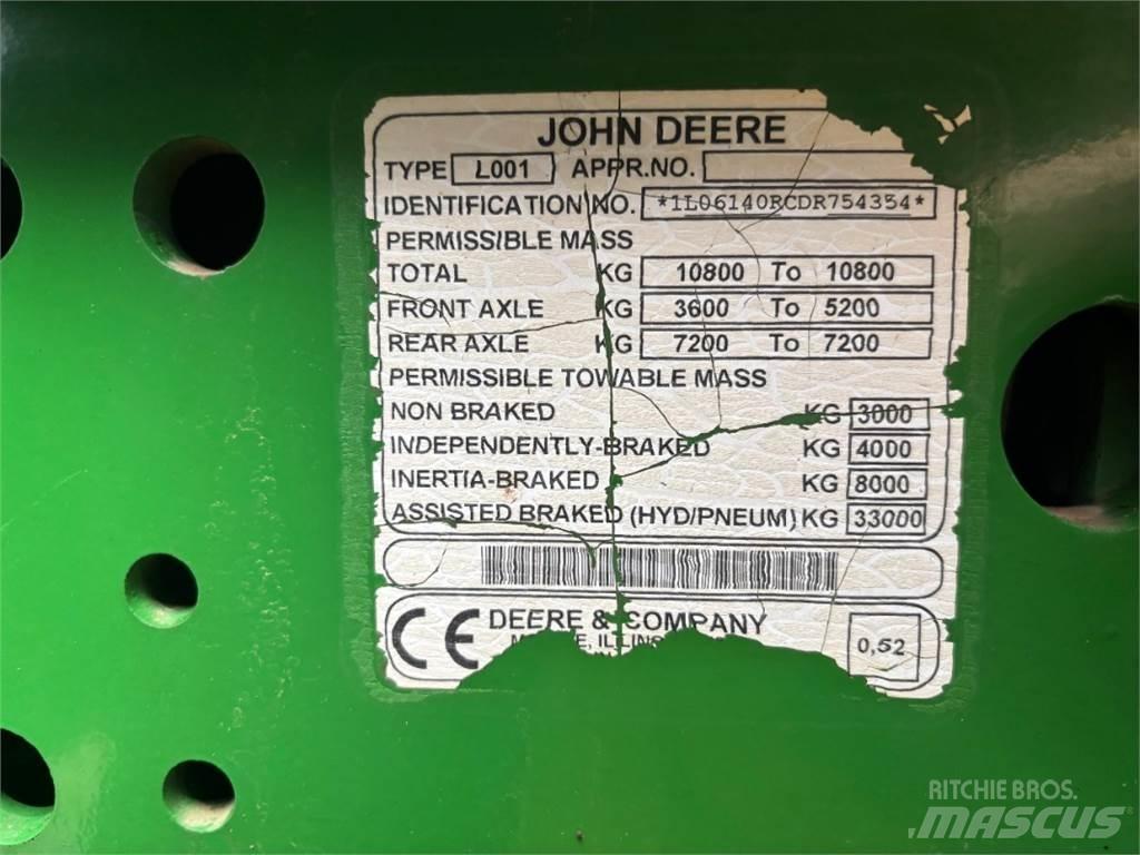 John Deere 6140R Tractores