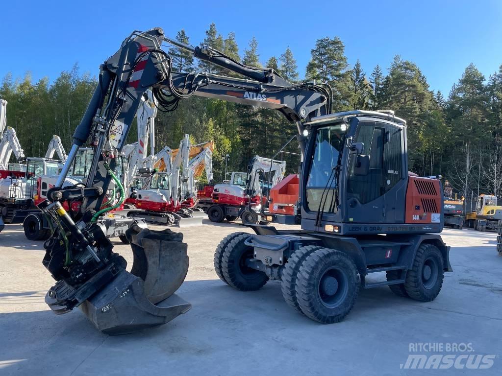 Atlas 140 W Excavadoras de ruedas