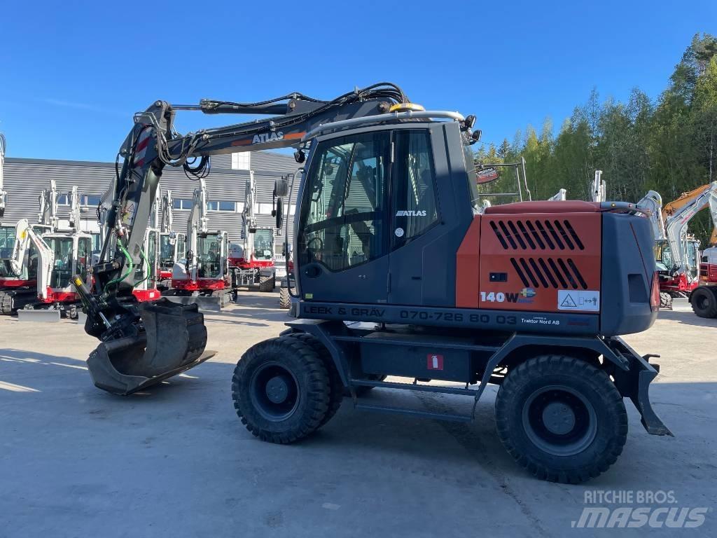 Atlas 140 W Excavadoras de ruedas