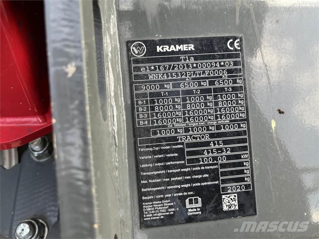 Kramer KT356 Manipuladores telescópicos agrícolas