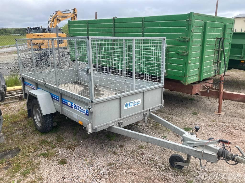 Reko Trailer ff4916 Plataforma plana/laterales abatibles
