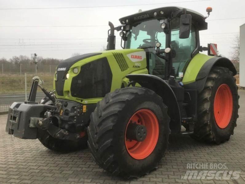 CLAAS AXION 850 Tractores