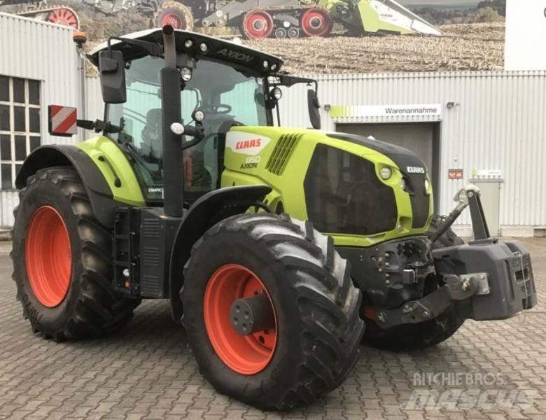 CLAAS AXION 850 Tractores
