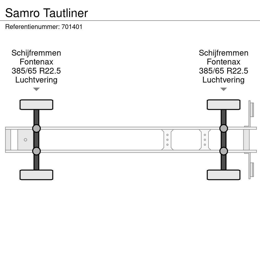 Samro Tautliner Semirremolques con caja de lona