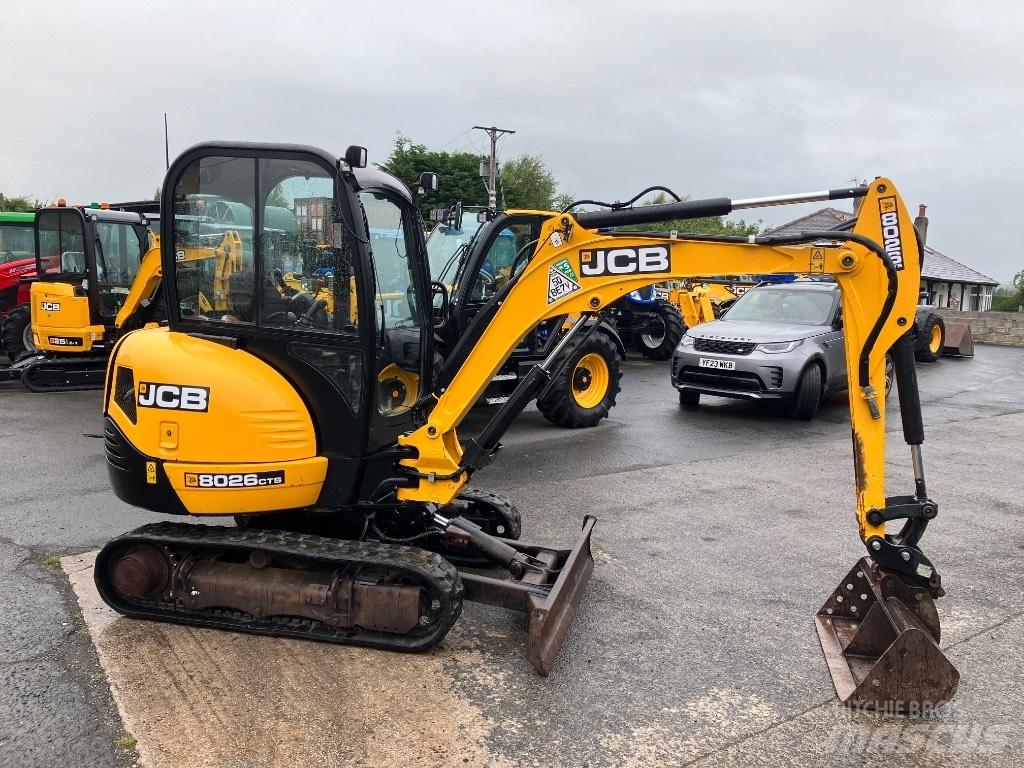 JCB 8026 CTS Mini excavadoras < 7t