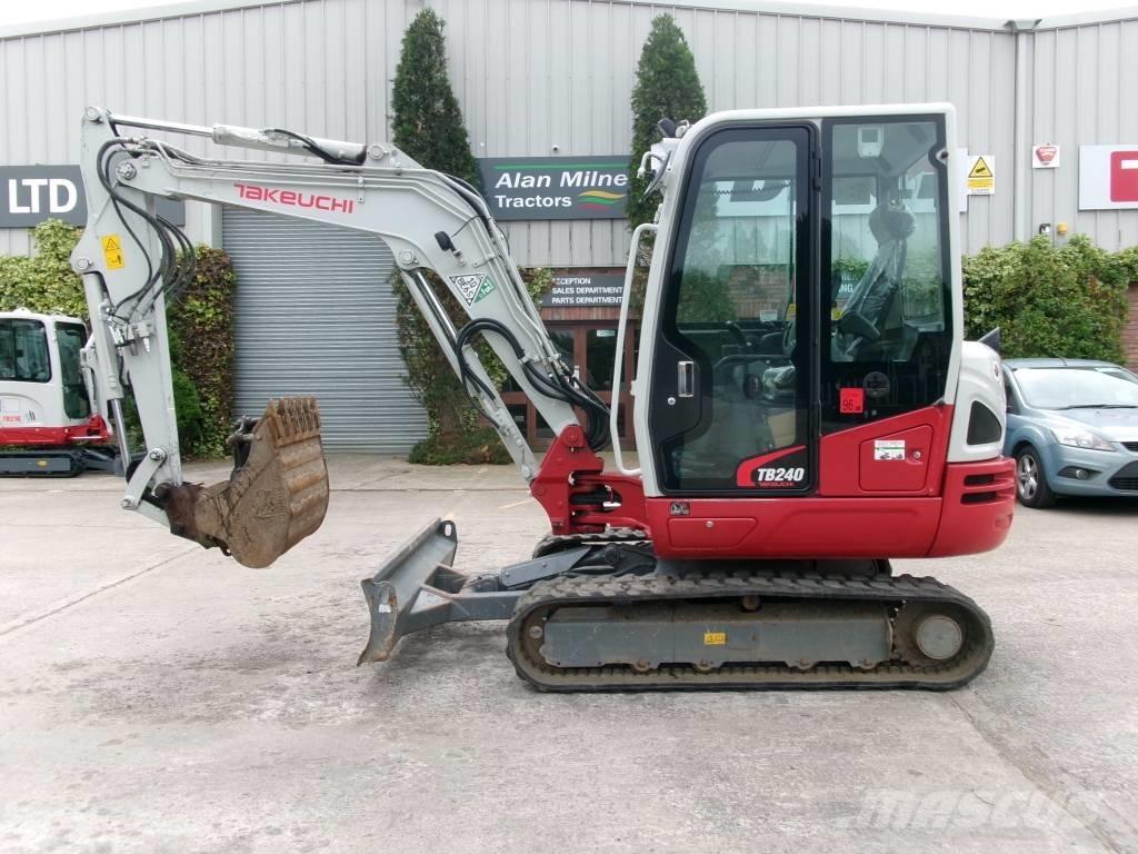 Takeuchi TB 240 Mini excavadoras < 7t