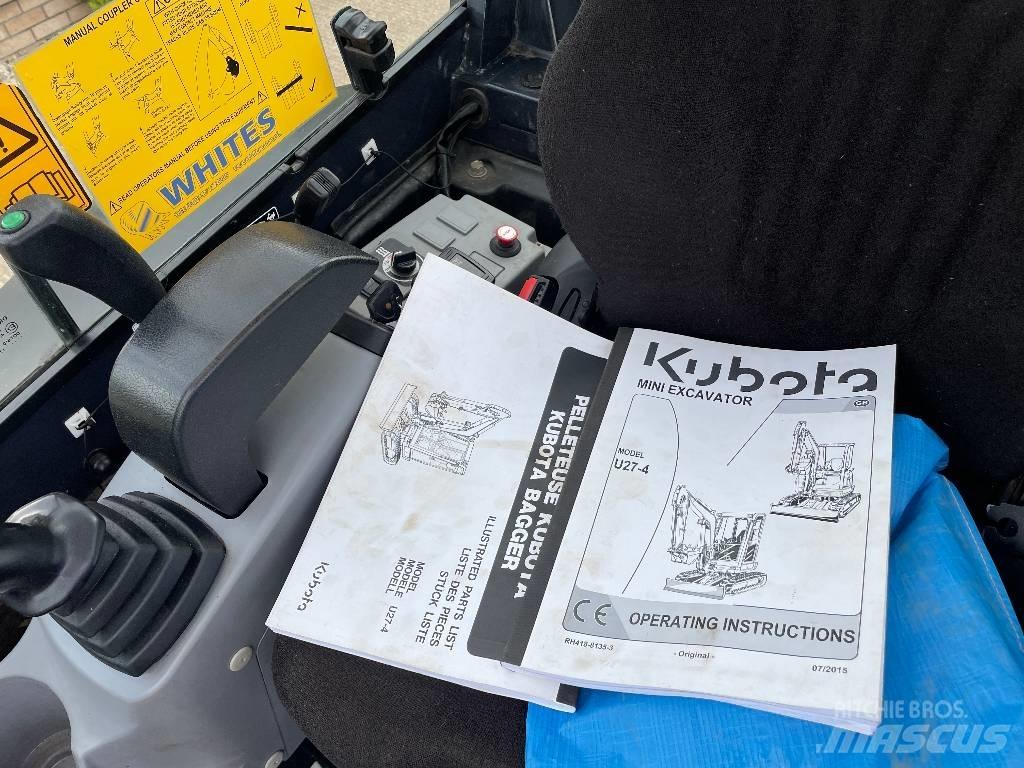 Kubota U 27-4 Mini excavadoras < 7t