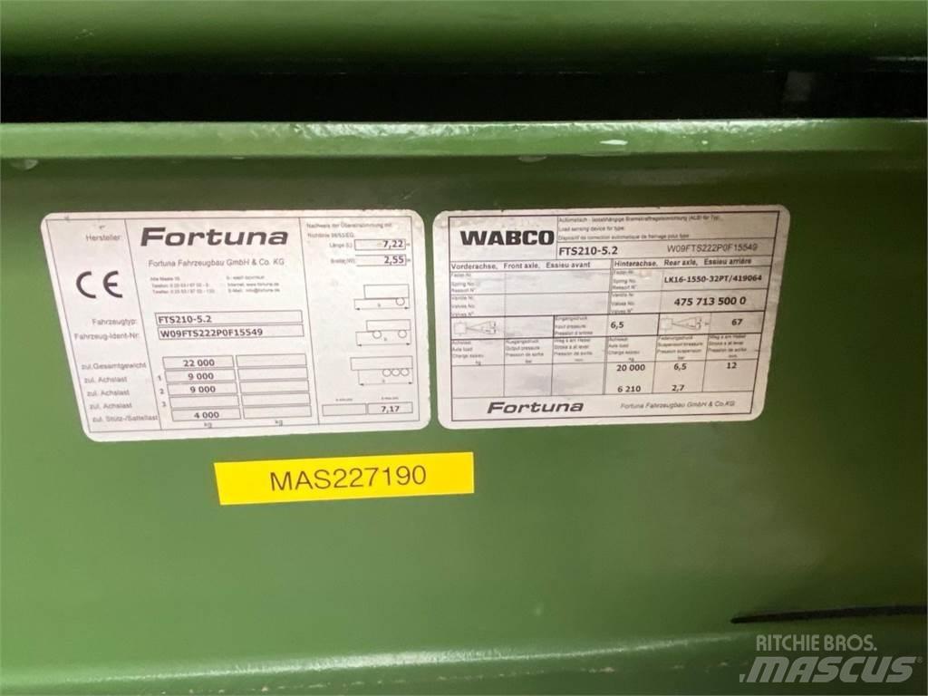 Fortuna FTS 210 Remolques volquete