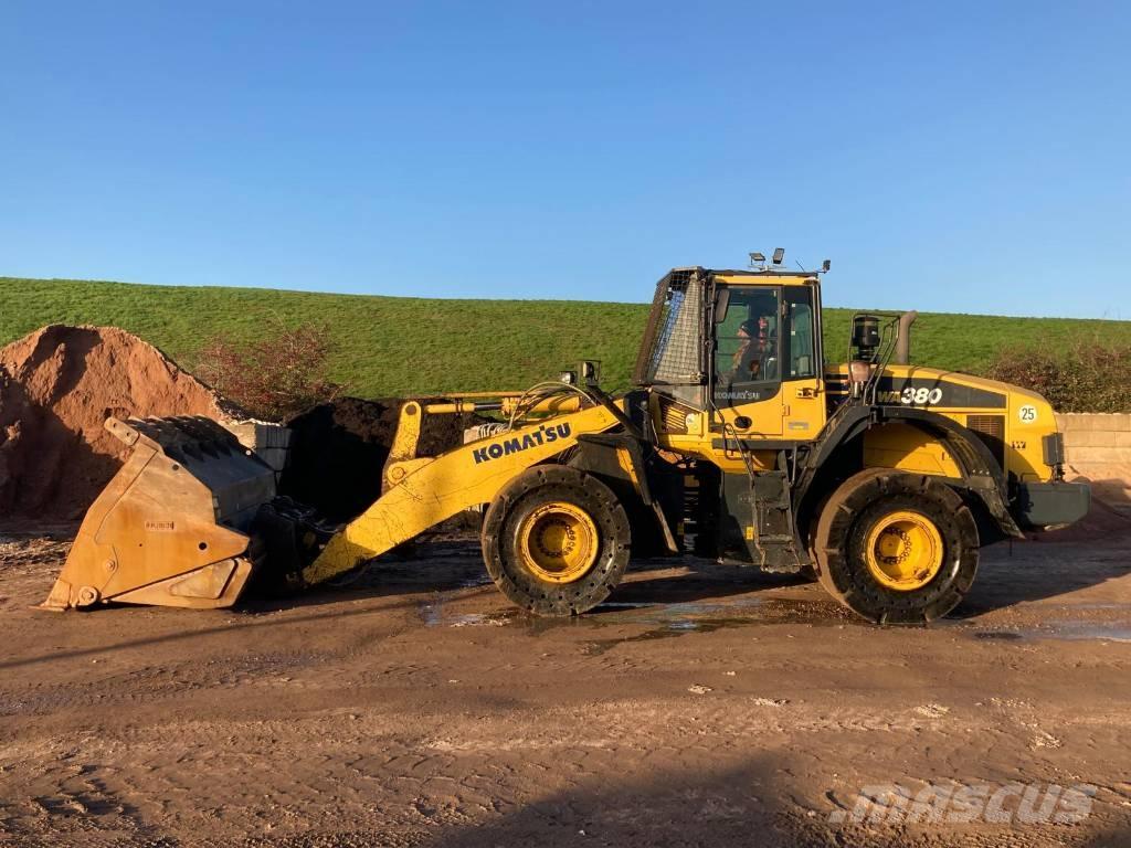 Komatsu WA 380-7 Cargadoras sobre ruedas
