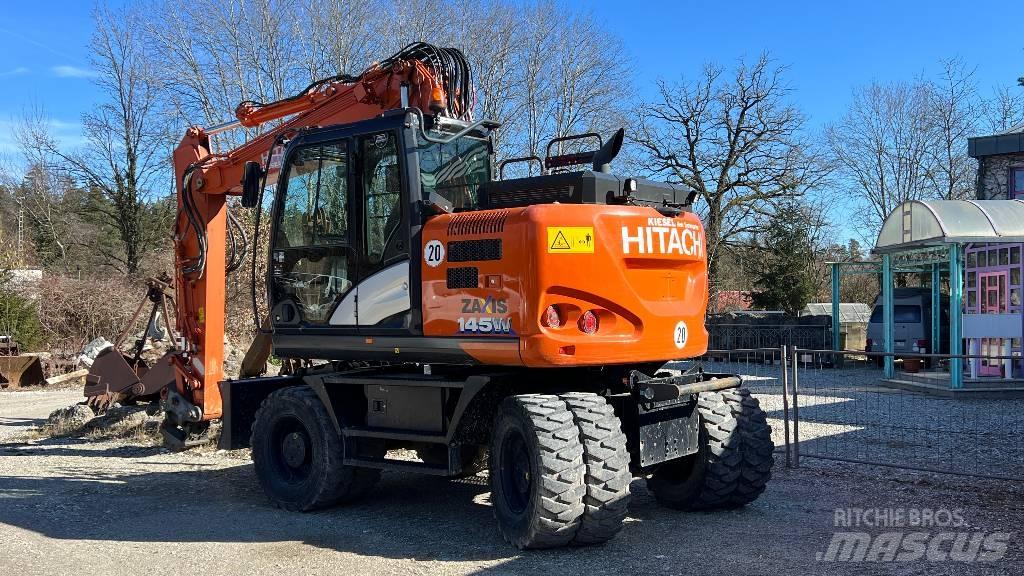 Hitachi ZX 145 W-6 Excavadoras de ruedas