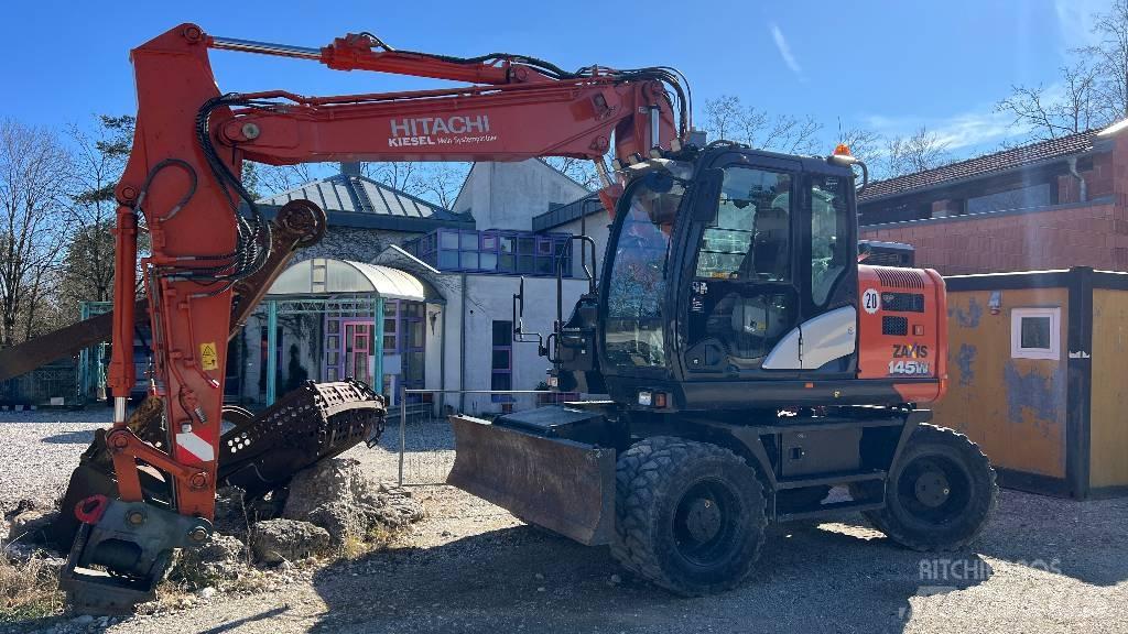 Hitachi ZX 145 W-6 Excavadoras de ruedas
