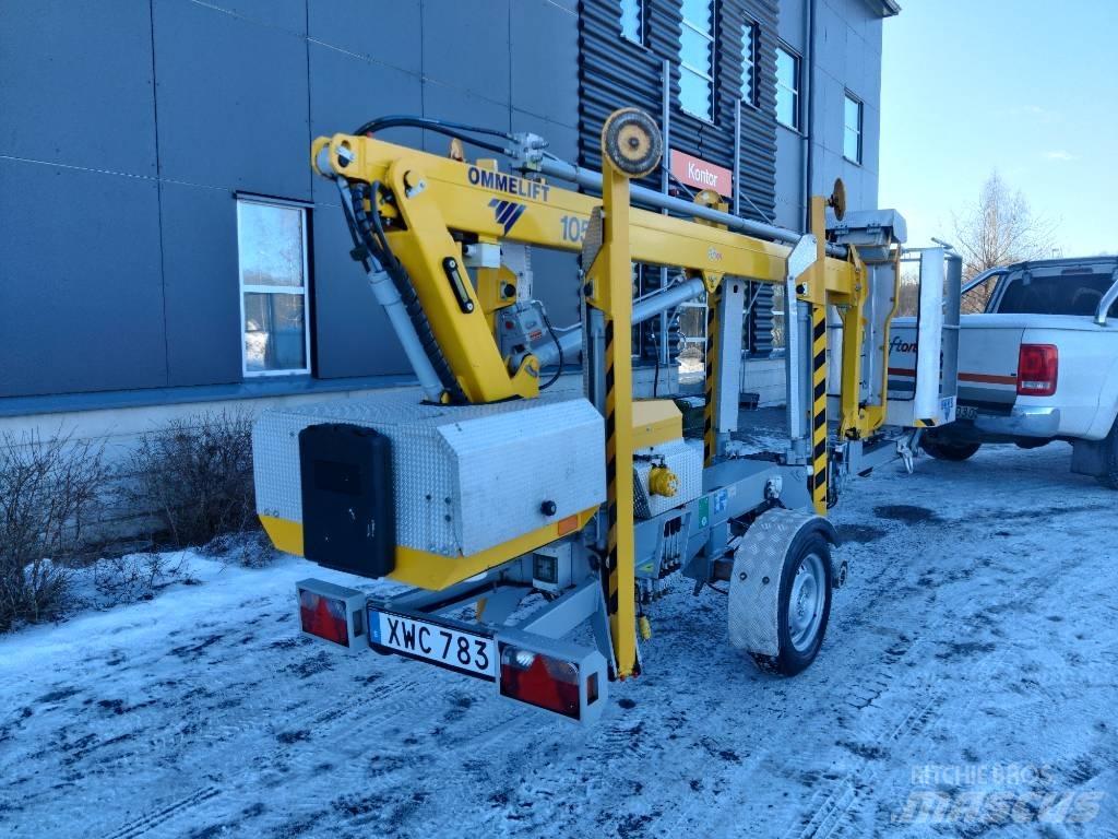 Omme 10,5E Skylift Plataformas remolcables