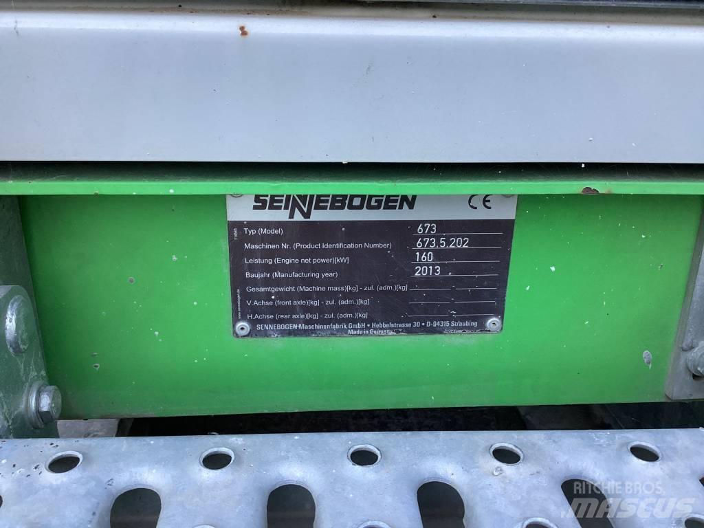 Sennebogen 673 E Grúas de oruga