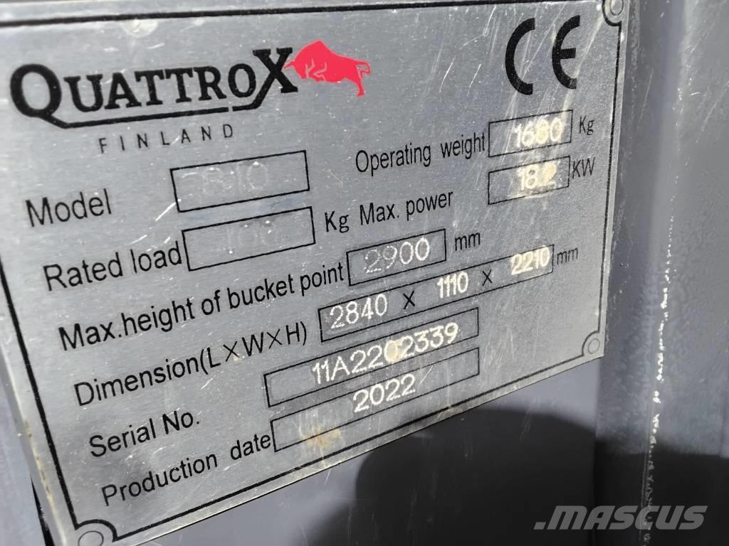 QuattroX 810 Palas cargadoras