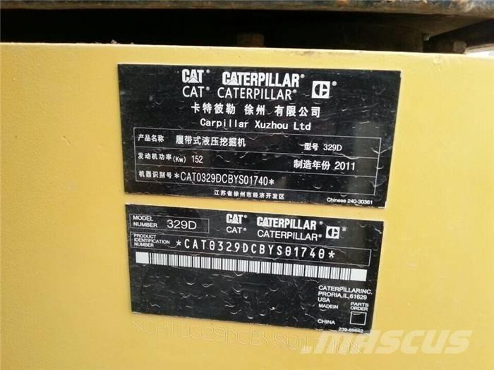 CAT 329 D L Excavadoras de cadenas