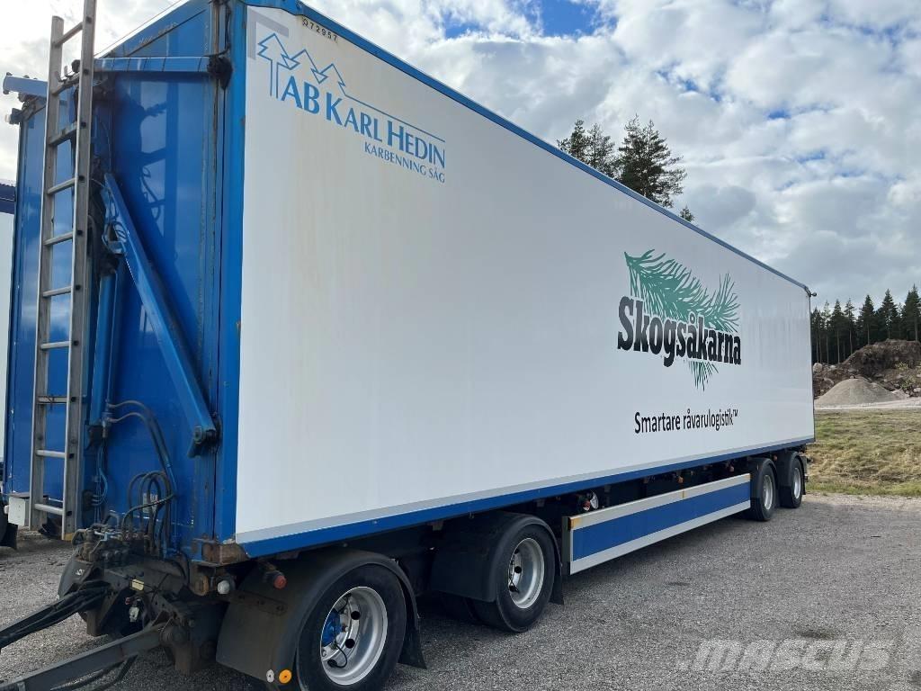  Eksjö 40ton Remolques volquete para virutas de madera