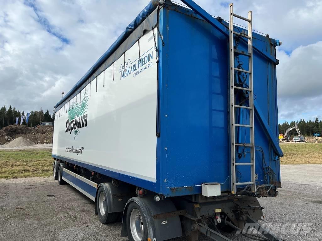  Eksjö 40ton Remolques volquete para virutas de madera