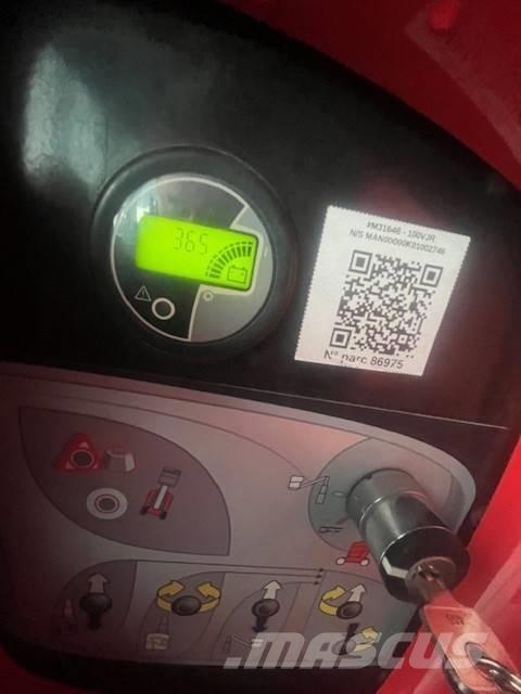 Manitou 100 VJR Ascensores de personal y montacargas de acceso