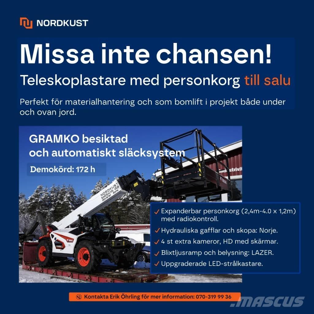 Bobcat T 40.180 Carretillas telescópicas