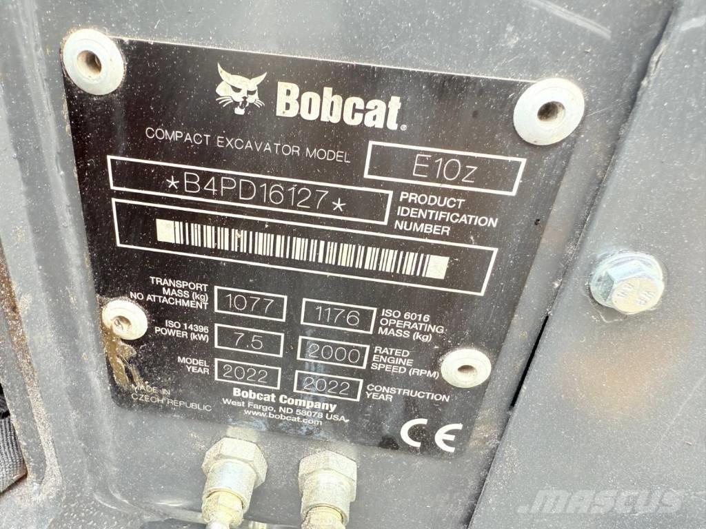 Bobcat E 10z Mini excavadoras < 7t