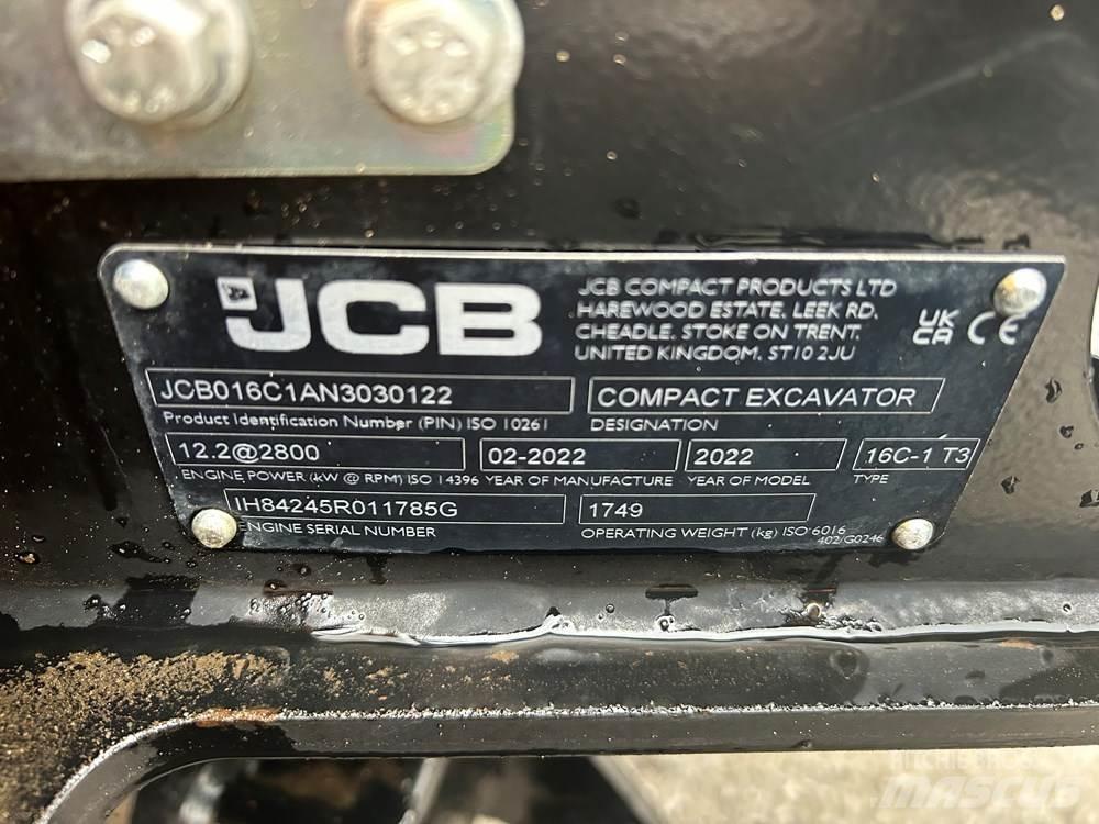 JCB 16C-1 Mini excavadoras < 7t